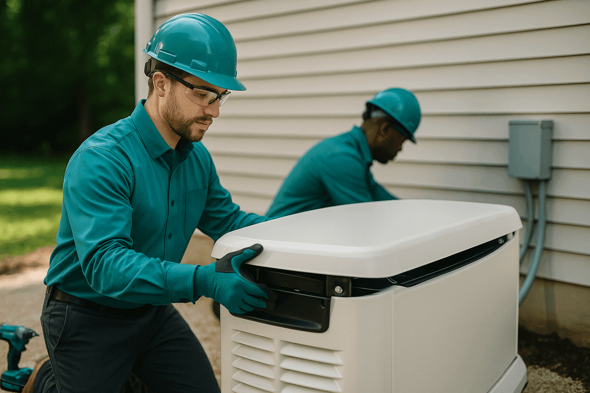 Generator Installation service by Mavi HVAC