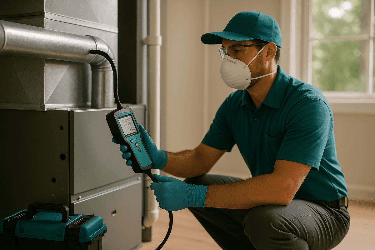 IAQ Testing service by Mavi HVAC